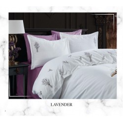 Lenjerie pat brodata LAVENDER